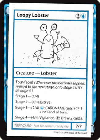 Loopy Lobster (2021 Edition) [Mystery Booster Playtest Cards] | North Valley Games