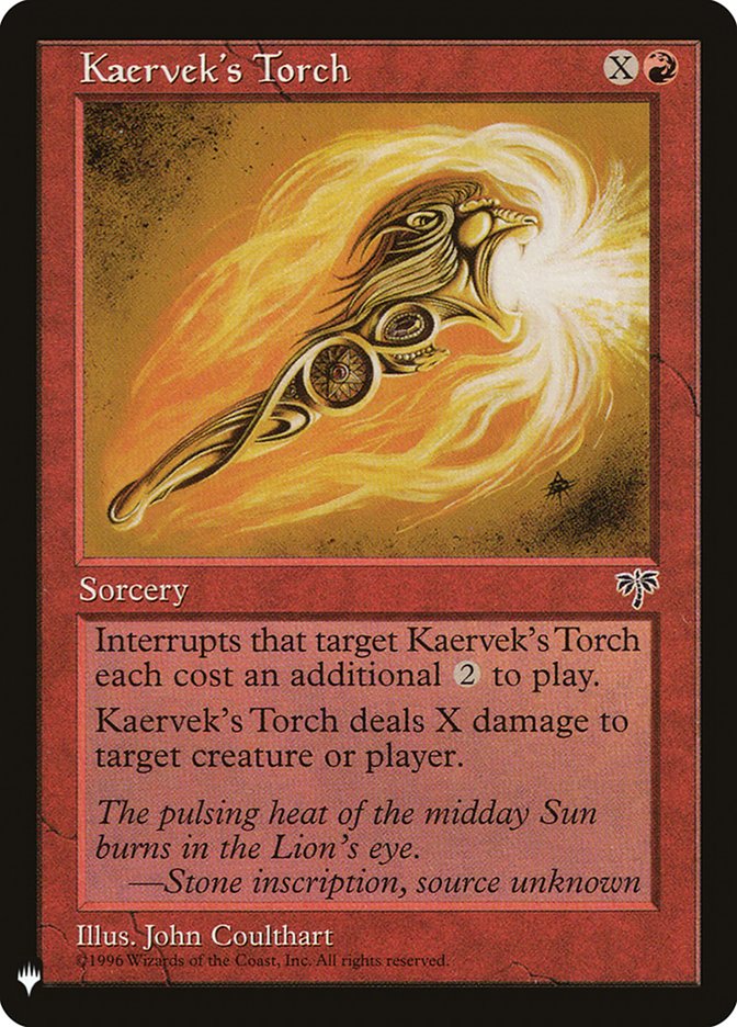 Kaervek's Torch [Mystery Booster] | North Valley Games