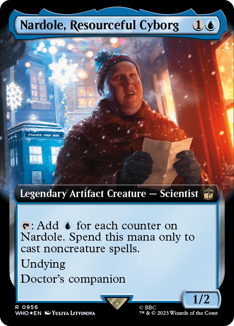 Nardole, Resourceful Cyborg (Extended Art) (Surge Foil) [Doctor Who] | North Valley Games