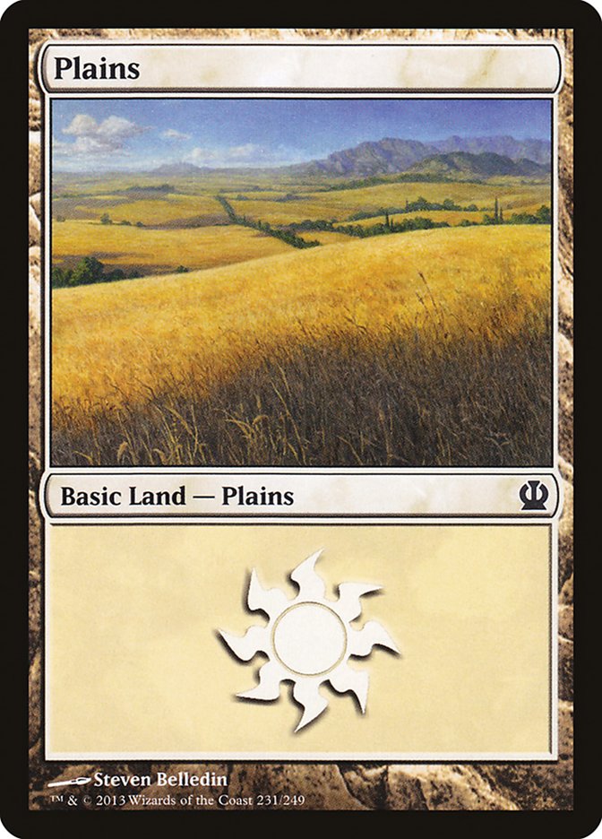 Plains (231) [Theros] | North Valley Games