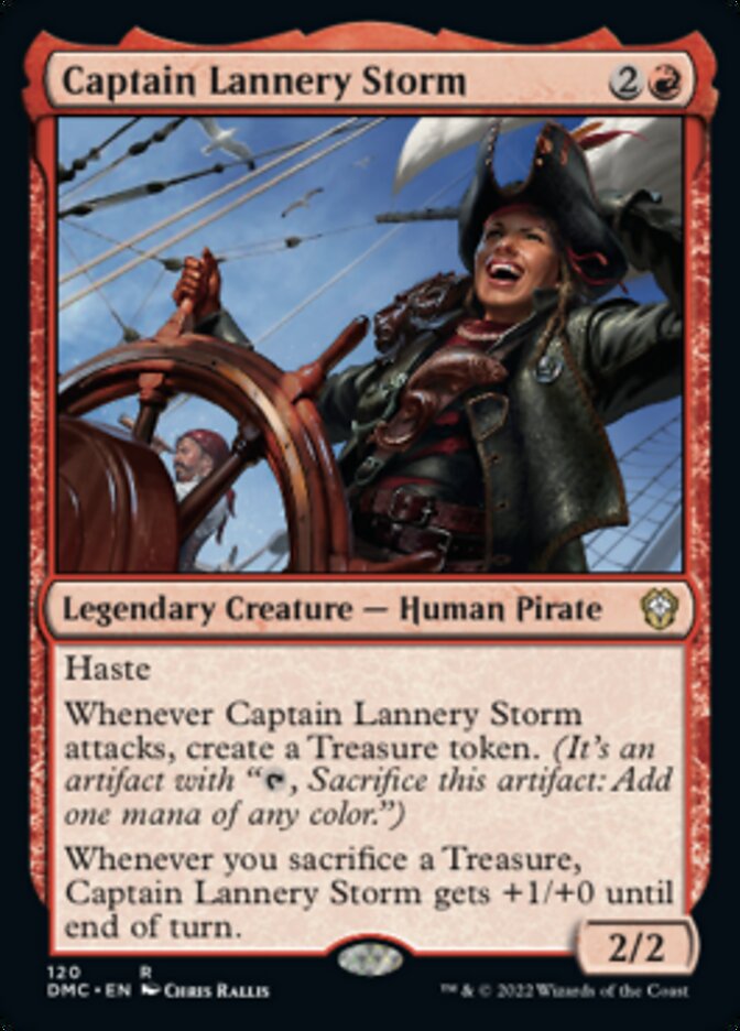 Captain Lannery Storm [Dominaria United Commander] | North Valley Games