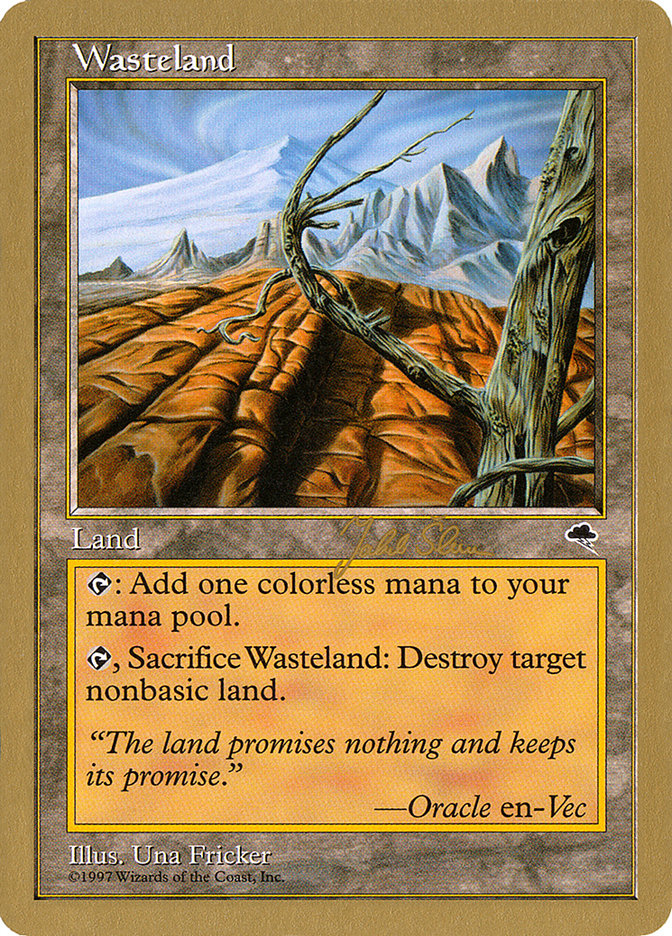Wasteland (Jakub Slemr) [World Championship Decks 1999] | North Valley Games