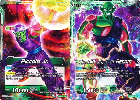 Piccolo Jr. // Piccolo Jr., Evil Reborn (SD4-01) [Oversized Cards] | North Valley Games