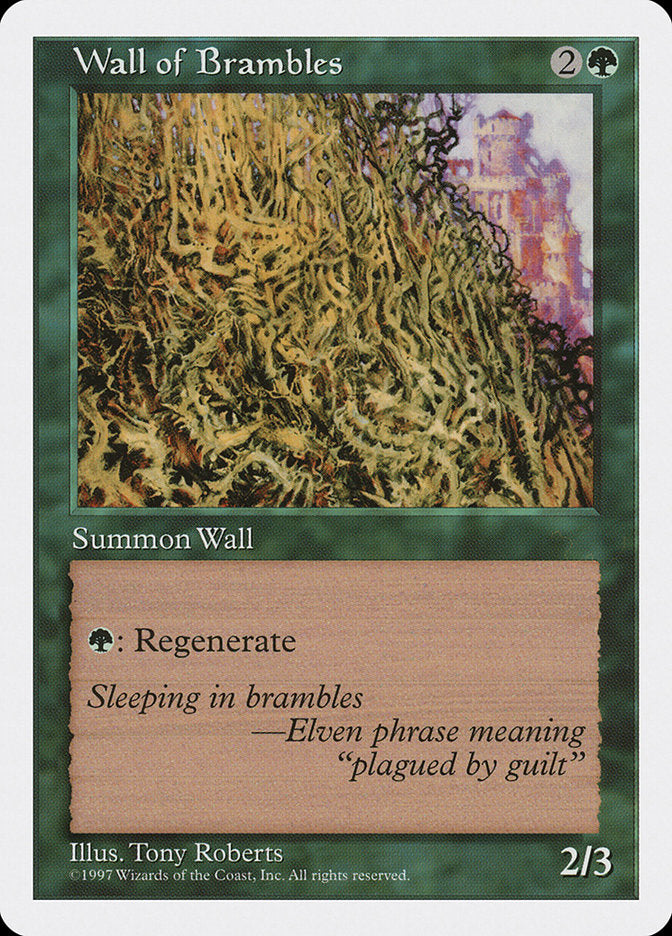 Wall of Brambles [Fifth Edition] | North Valley Games