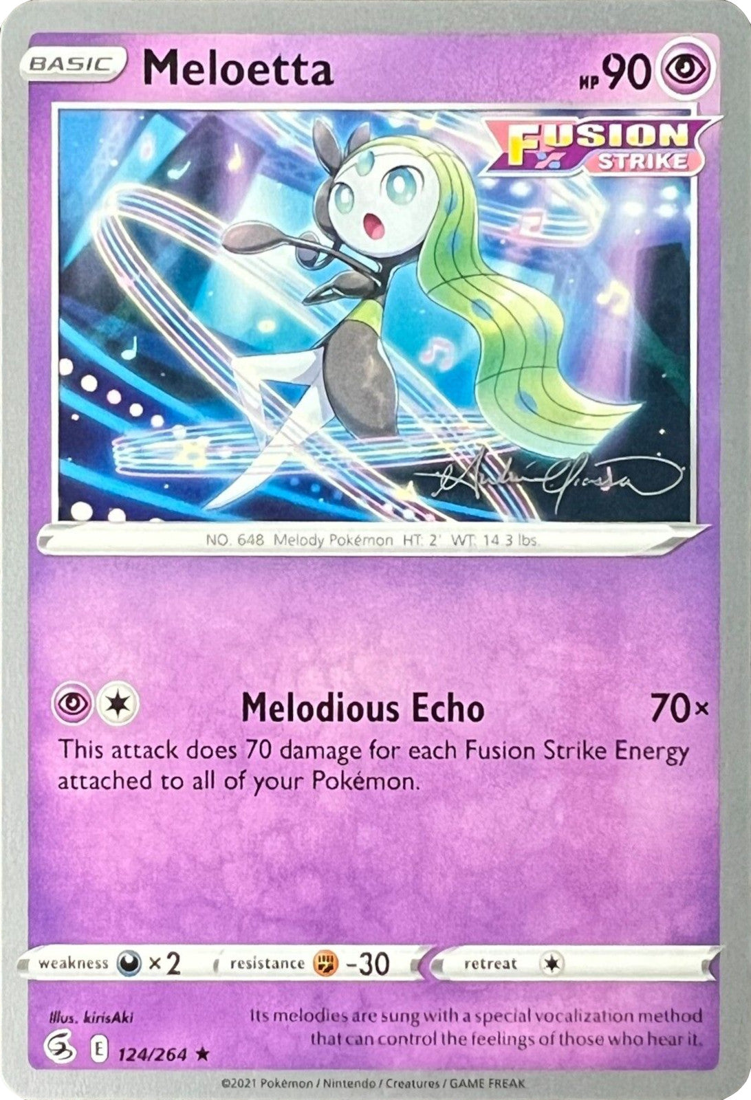 Meloetta (124/264) (The Shape of Mew - Andre Chiasson) [World Championships 2022] | North Valley Games