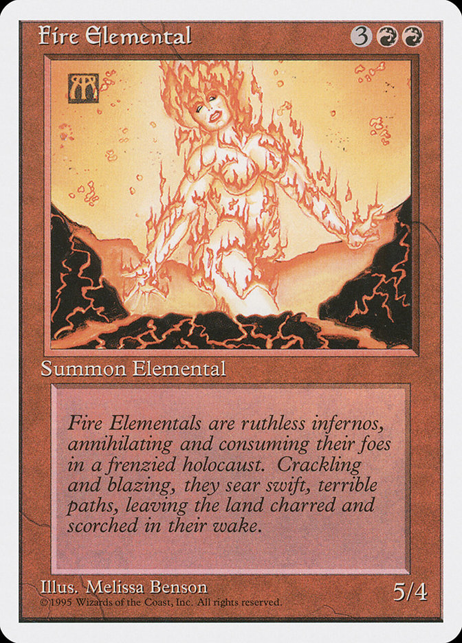 Fire Elemental [Fourth Edition] | North Valley Games