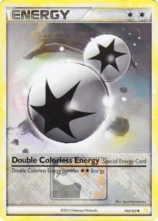 Double Colorless Energy (103/123) (League Promo) [HeartGold & SoulSilver: Base Set] | North Valley Games