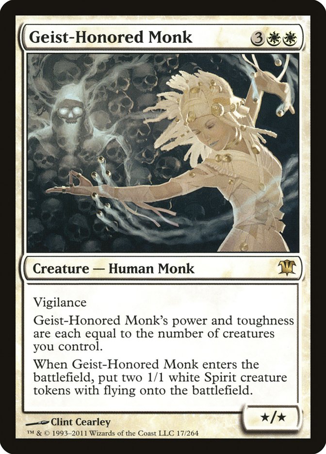 Geist-Honored Monk [Innistrad] | North Valley Games
