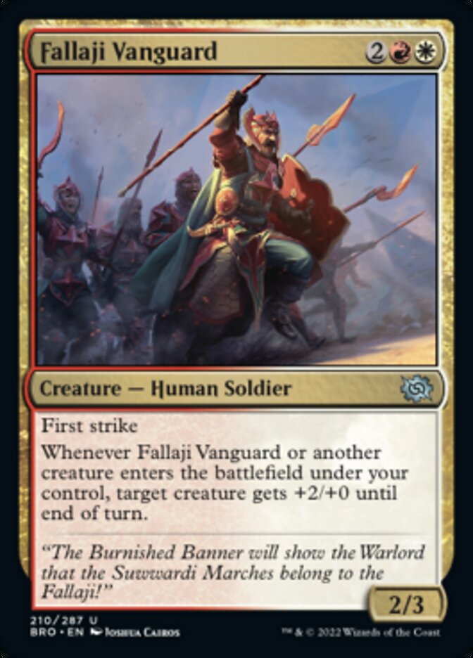 Fallaji Vanguard [The Brothers' War] | North Valley Games