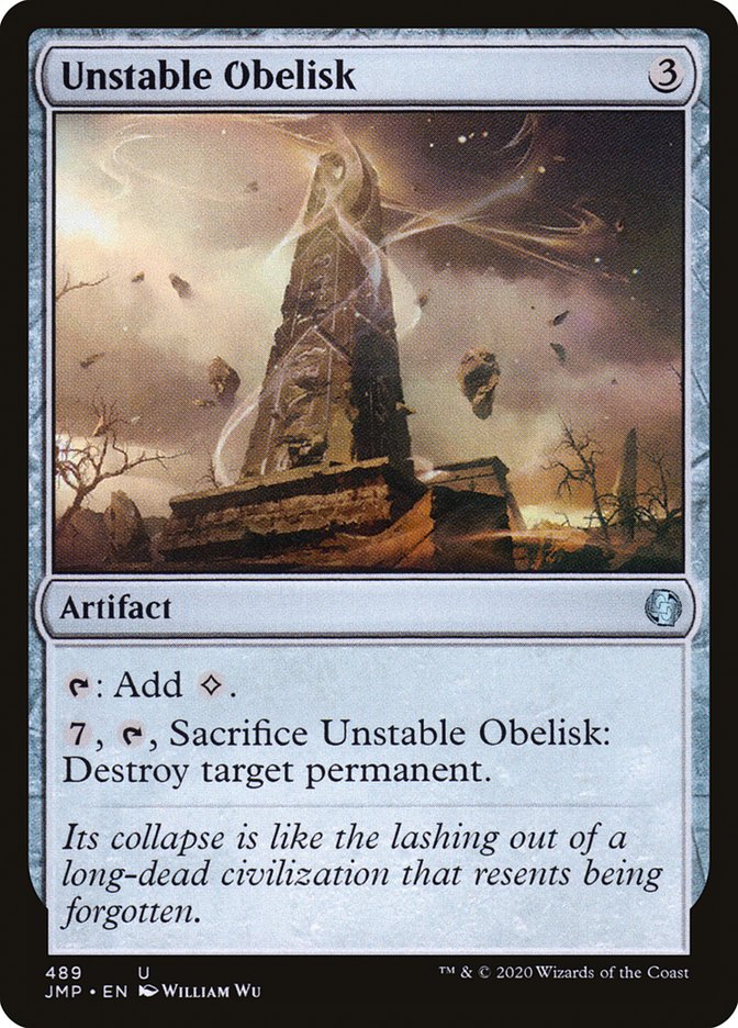 Unstable Obelisk [Jumpstart] | North Valley Games