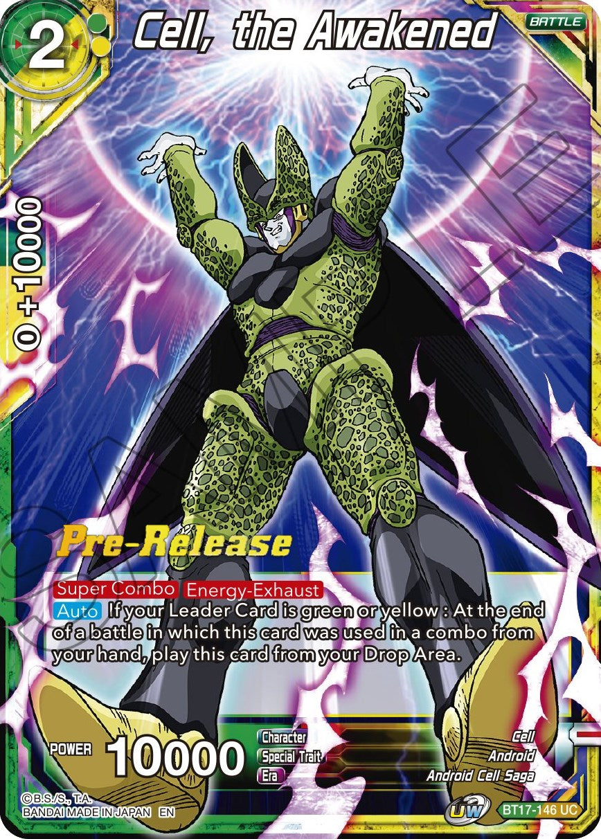 Cell, the Awakened (BT17-146) [Ultimate Squad Prerelease Promos] | North Valley Games