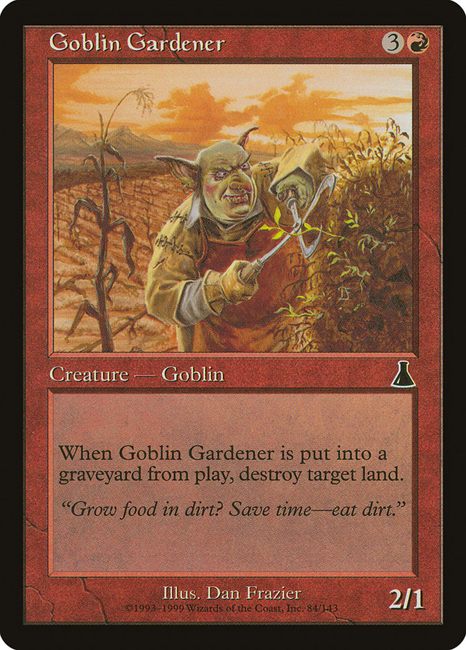 Goblin Gardener [Urza's Destiny] | North Valley Games