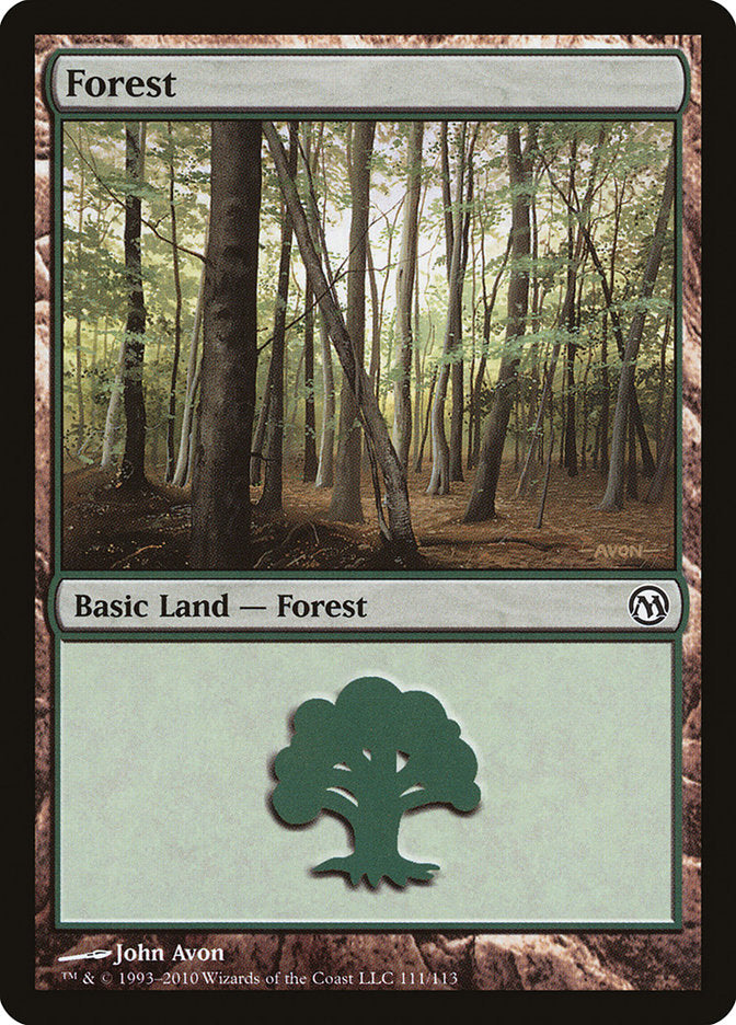 Forest (111) [Duels of the Planeswalkers] | North Valley Games