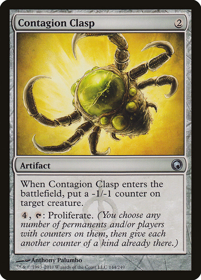 Contagion Clasp [Scars of Mirrodin] | North Valley Games