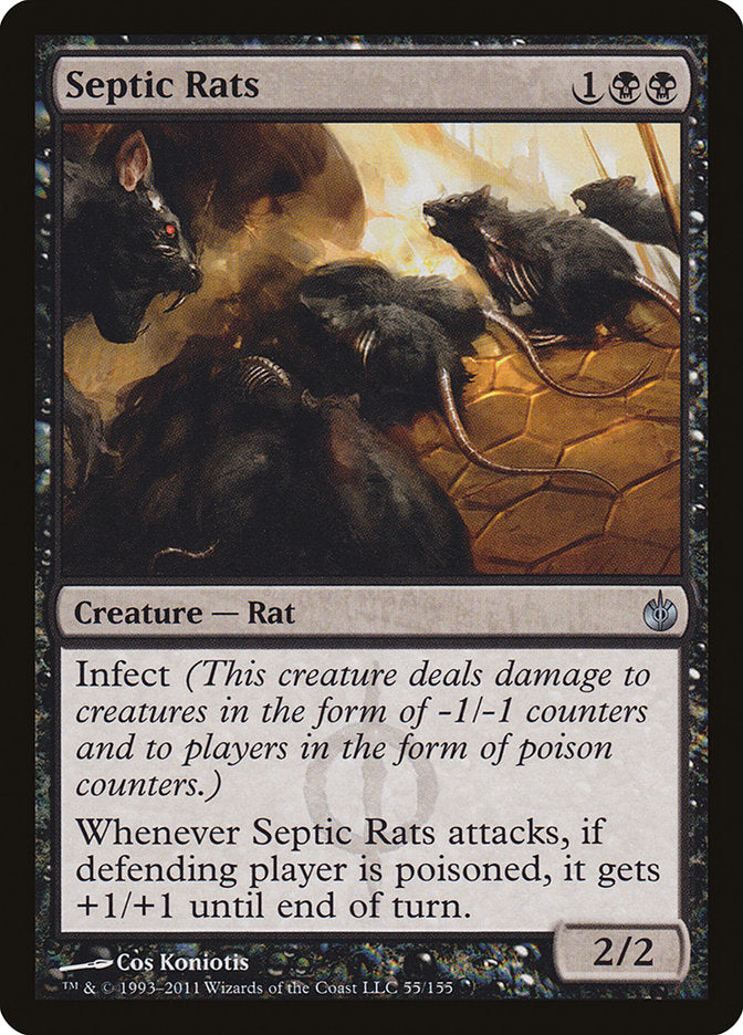Septic Rats [Mirrodin Besieged] | North Valley Games