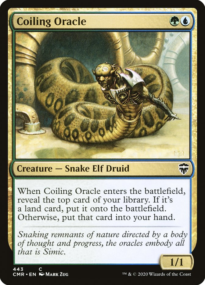 Coiling Oracle [Commander Legends] | North Valley Games