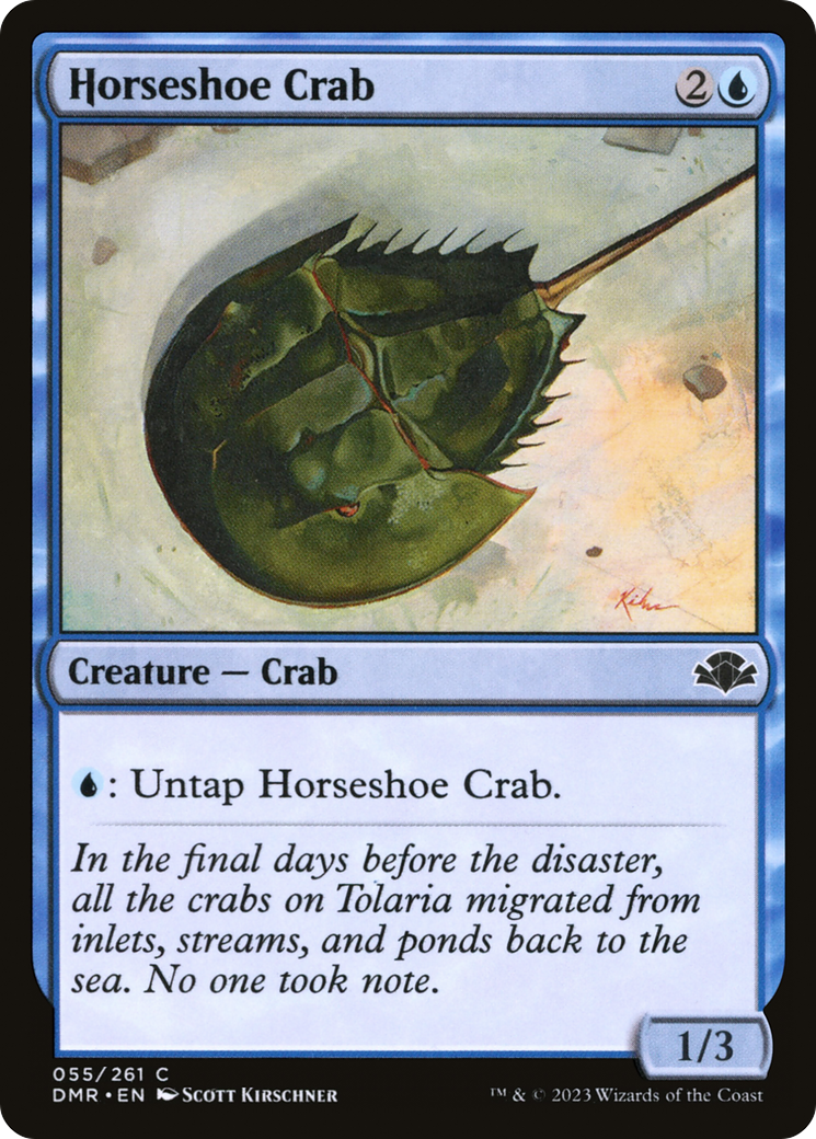 Horseshoe Crab [Dominaria Remastered] | North Valley Games