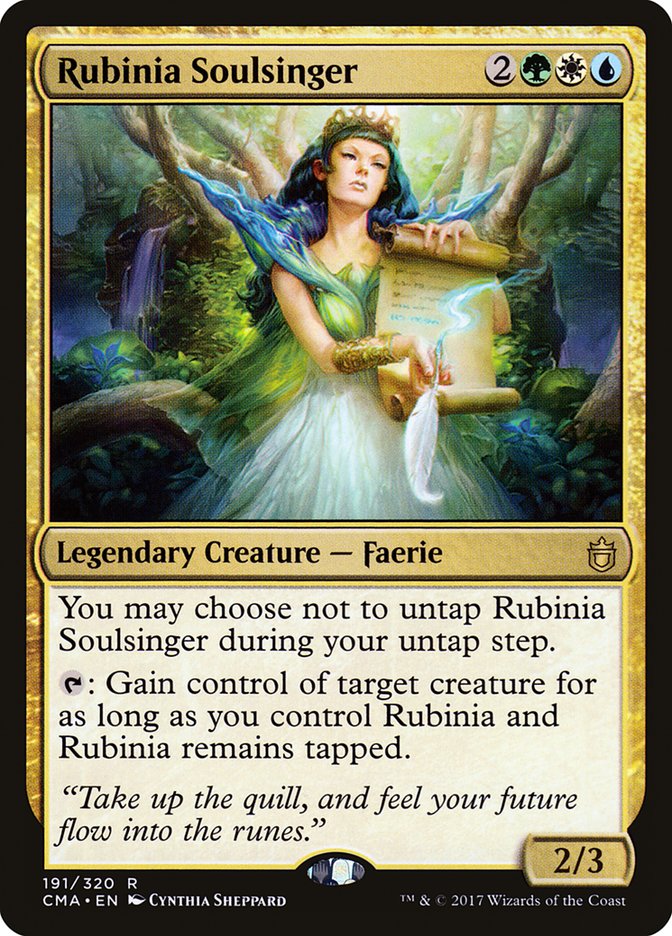Rubinia Soulsinger [Commander Anthology] | North Valley Games
