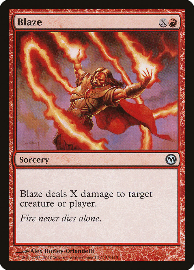 Blaze [Duels of the Planeswalkers] | North Valley Games