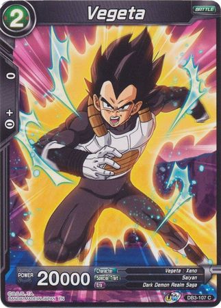 Vegeta (DB3-107) [Giant Force] | North Valley Games
