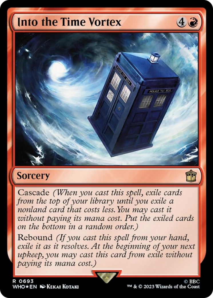 Into the Time Vortex (Surge Foil) [Doctor Who] | North Valley Games