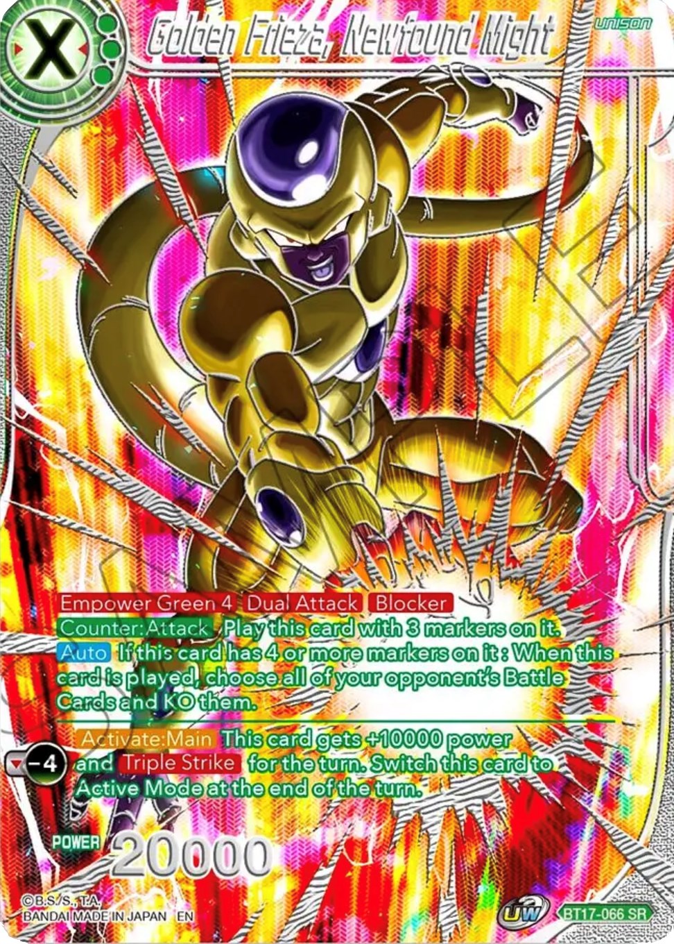Golden Frieza, Newfound Might (BT17-066) [Collector's Selection Vol. 3] | North Valley Games