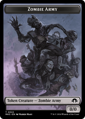 Zombie Army // Energy Reserve Double-Sided Token [Modern Horizons 3 Tokens] | North Valley Games