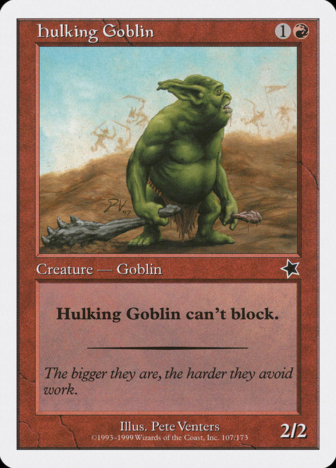 Hulking Goblin [Starter 1999] | North Valley Games