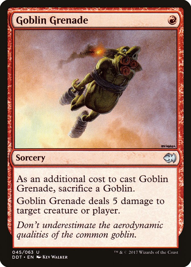 Goblin Grenade [Duel Decks: Merfolk vs. Goblins] | North Valley Games