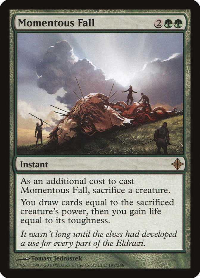 Momentous Fall [Rise of the Eldrazi] | North Valley Games