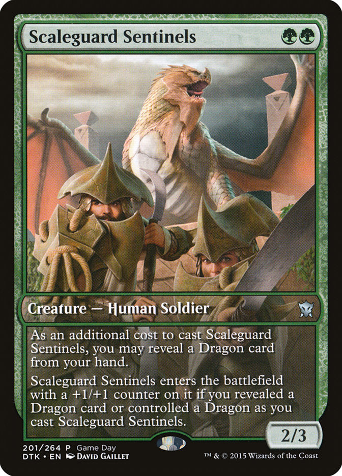 Scaleguard Sentinels (Game Day) [Dragons of Tarkir Promos] | North Valley Games