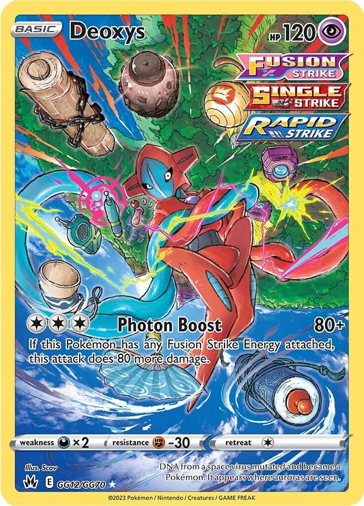 Deoxys (GG12/GG70) [Sword & Shield: Crown Zenith] | North Valley Games