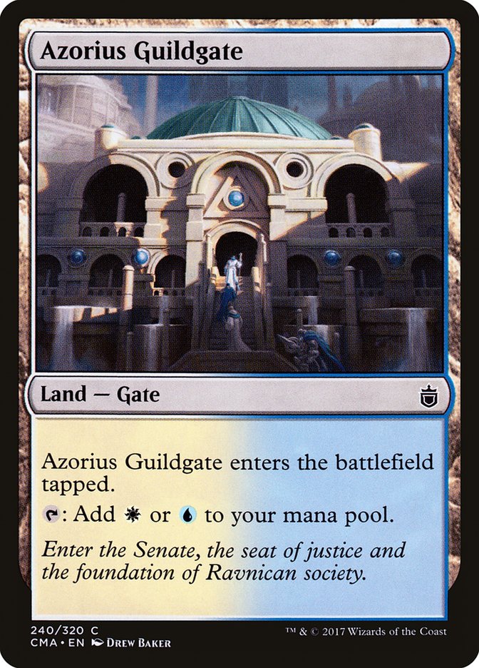 Azorius Guildgate [Commander Anthology] | North Valley Games