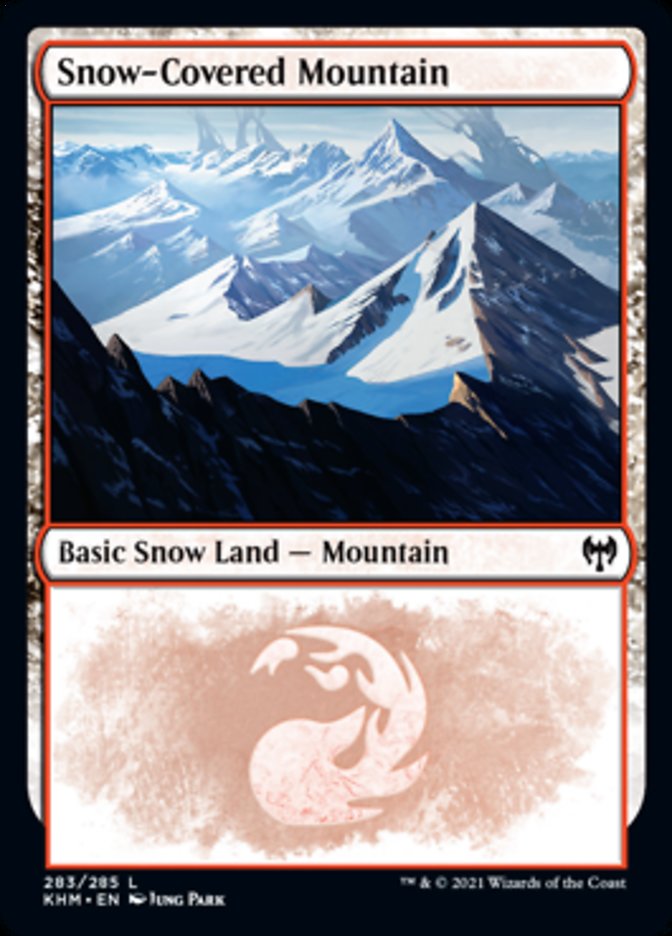 Snow-Covered Mountain (283) [Kaldheim] | North Valley Games