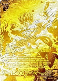 Broly // Broly, the Awakened Threat (Championship Final 2019) (Gold Metal Foil) (P-092) [Tournament Promotion Cards] | North Valley Games