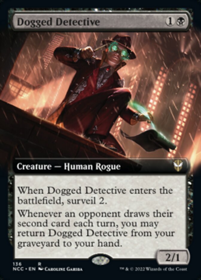 Dogged Detective (Extended Art) [Streets of New Capenna Commander] | North Valley Games