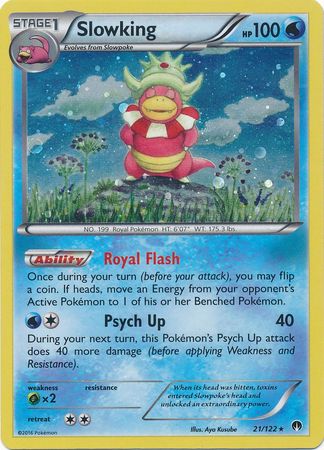 Slowking (21/122) (Cosmos Holo) [XY: BREAKpoint] | North Valley Games