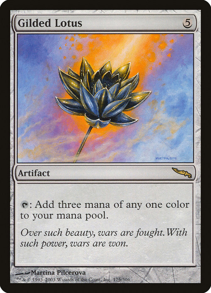 Gilded Lotus [Mirrodin] | North Valley Games