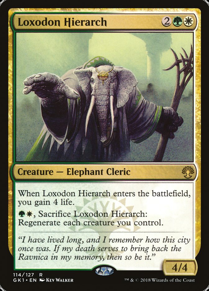 Loxodon Hierarch [Guilds of Ravnica Guild Kit] | North Valley Games