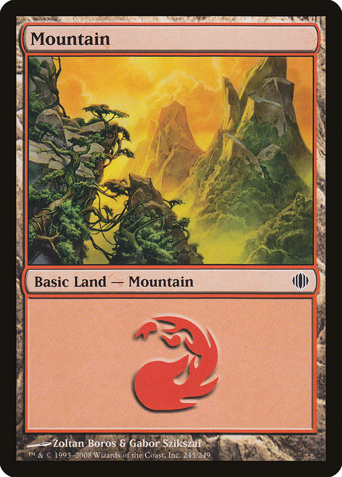 Mountain (245) [Shards of Alara] | North Valley Games