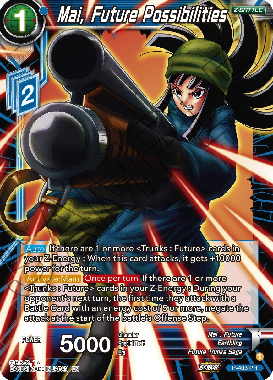 Mai, Future Possibilities (P-403) [Promotion Cards] | North Valley Games