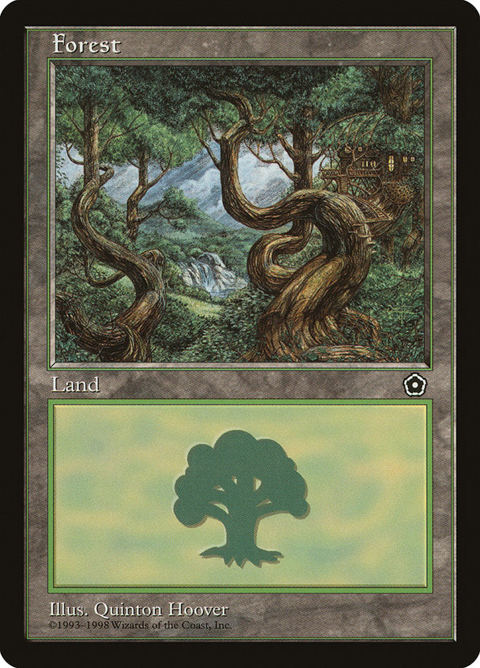 Forest (Treehouse on Right / Green Signature) [Portal Second Age] | North Valley Games