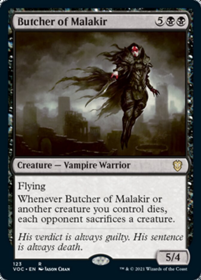 Butcher of Malakir [Innistrad: Crimson Vow Commander] | North Valley Games