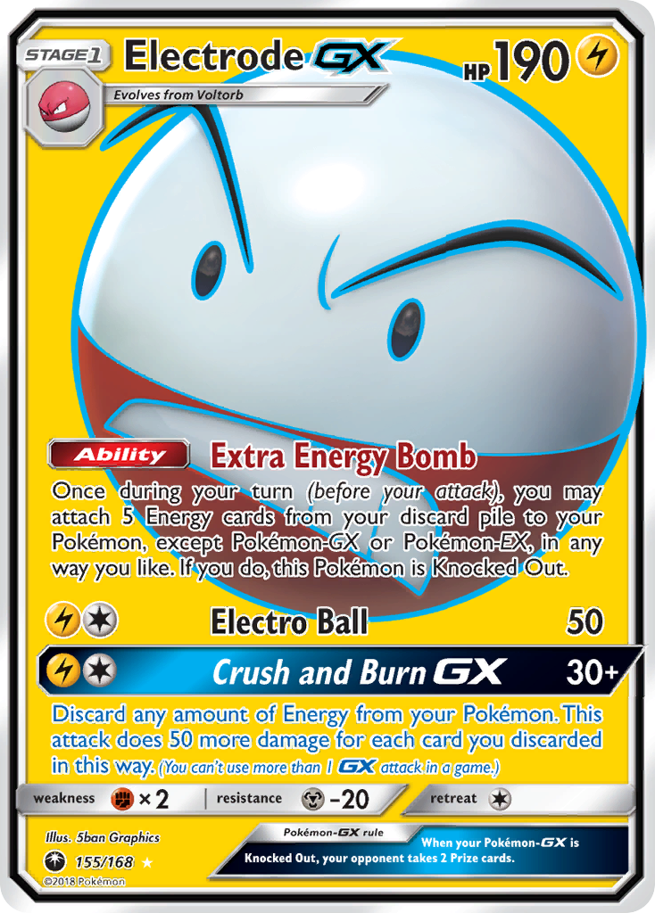 Electrode GX (155/168) [Sun & Moon: Celestial Storm] | North Valley Games