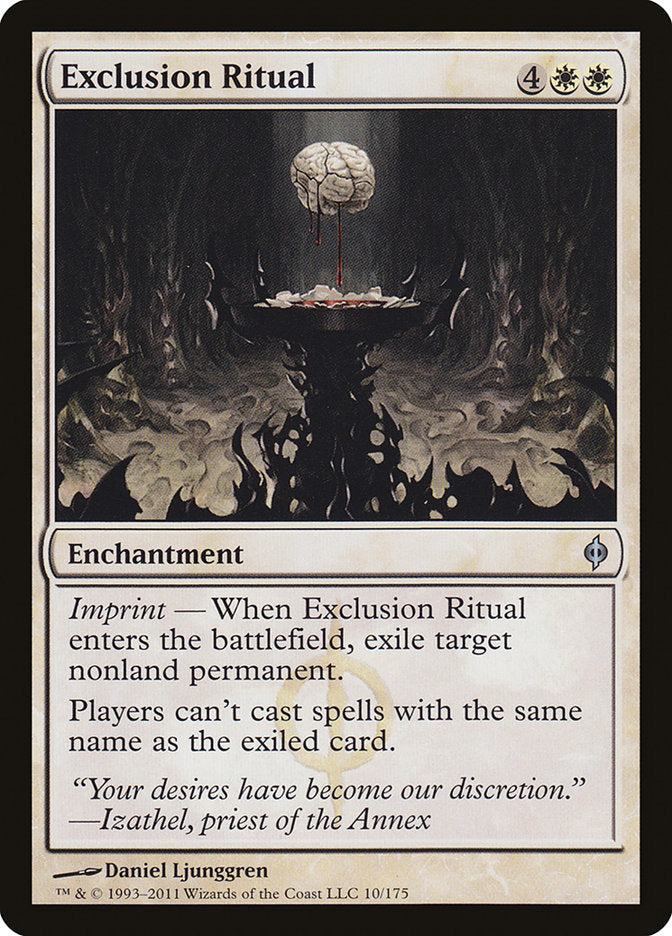 Exclusion Ritual [New Phyrexia] | North Valley Games