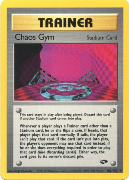 Chaos Gym (102/132) [Gym Challenge Unlimited] | North Valley Games