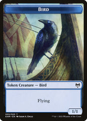 Treasure // Bird Double-Sided Token [Kaldheim Tokens] | North Valley Games