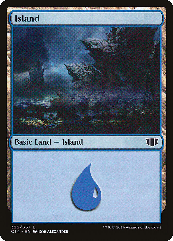 Island (322) [Commander 2014] | North Valley Games