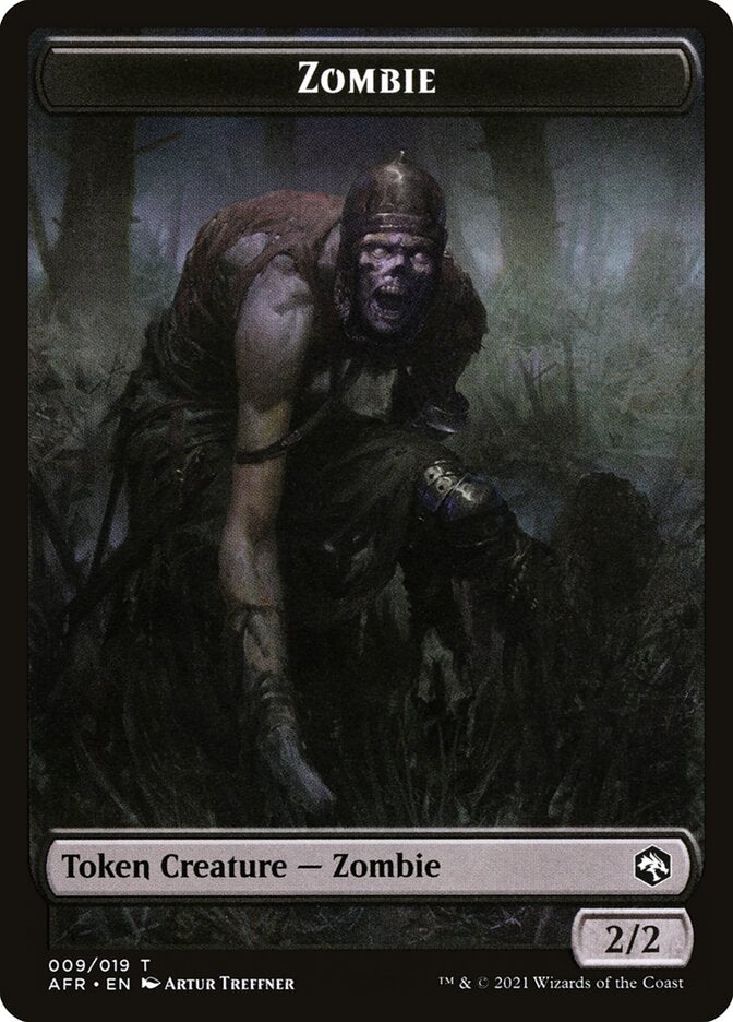Zombie Token [Dungeons & Dragons: Adventures in the Forgotten Realms Tokens] | North Valley Games