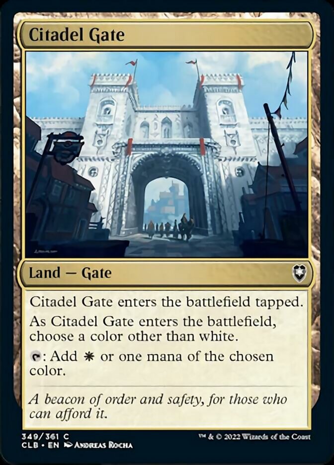 Citadel Gate [Commander Legends: Battle for Baldur's Gate] | North Valley Games